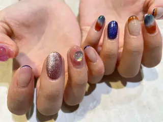 ネイル 舞田 苑香のネイルデザイン