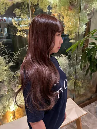 ロング カラー 韓国ボブ🇰🇷/ Nodoka🧸🩵のヘアスタイル