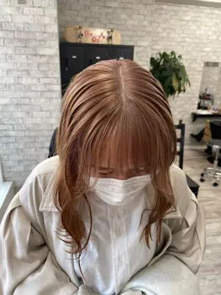 セミロング カラー パーマ ヘアアレンジ メンズ キッズ ネイル マツエク・マツパ アイブロウ 歩くパワースポット 🦋KAHOのヘアスタイル