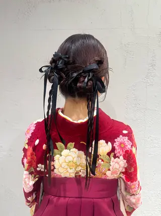 ヘアアレンジ 🍪ﾖｼｲﾊﾙﾈ🍪 ﾗﾍﾞﾝﾀﾞｰｶﾗｰのヘアスタイル