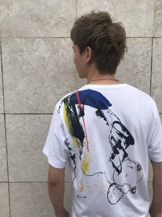 メンズ カラーリスト菅澤 岳のヘアスタイル