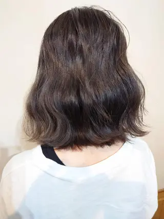 ミディアム ブリーチ／ 髪質改善／ＲＹＯのヘアスタイル