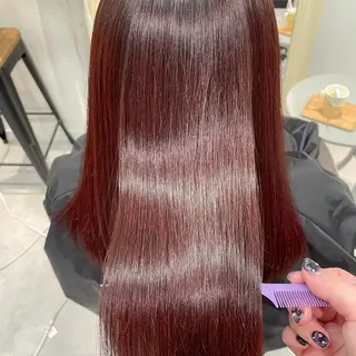 セミロング カラー これた🧸ヘアメ職人 ♡髪質改善♡カラーのヘアスタイル