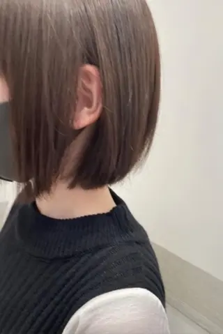 ショート カラー ルシードスタイル クリザンテーム所属・佐藤 睦月のヘアスタイル