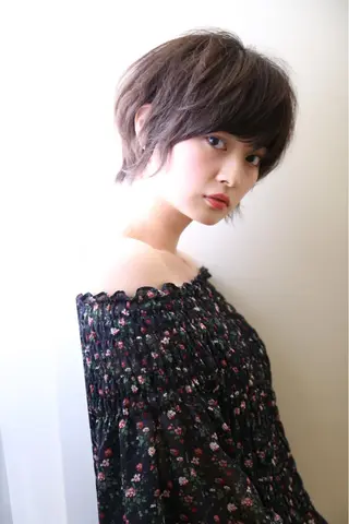 ショート カラー キッズ 野崎 ひかりのヘアスタイル