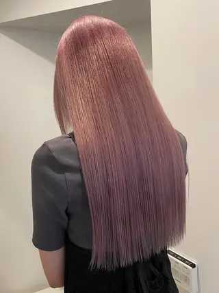 ロング カラー Laff新宿所属・縮毛矯正/ボブ 新宿/ショート/航輝のヘアスタイル