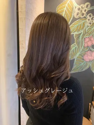 ロング カラー ✨縮毛矯正✨髪質改善 ナカシマ ユミのヘアスタイル