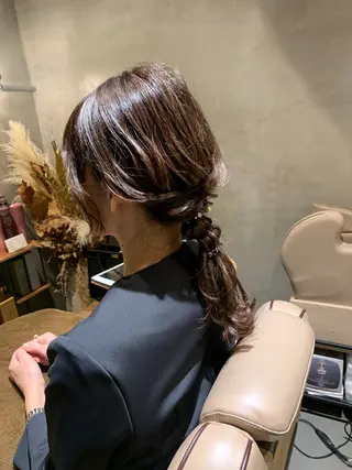 ヘアアレンジ one chair所属・one  chair natsumiのヘアスタイル