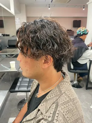 パーマ メンズ 町田エリアＮｏ．１/ パーマ特化/太田京希のヘアスタイル