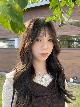 ロング I-FLAT 暮石悠菜のヘアスタイル