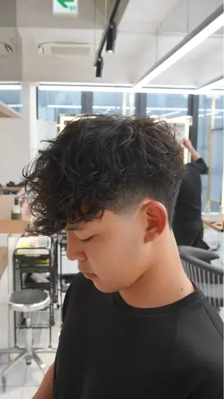 パーマ メンズ HIKARI メンズ満足度No.1のヘアスタイル