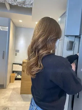 ロング カラー 梅田韓国ヘア kiara🩷彡のヘアスタイル