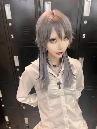 ロング カラー ヘアアレンジ 🐺ウルフの神🐺 /カラー/けいすけのヘアスタイル