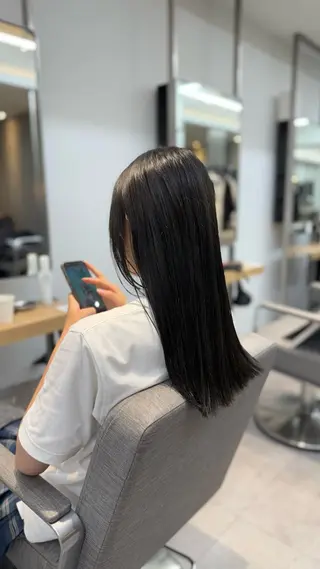 カラー 横浜/髪質改善/ 艶髪/shoのヘアスタイル