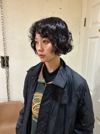 ミディアム パーマ kaito パーマ募集！🔵のヘアスタイル