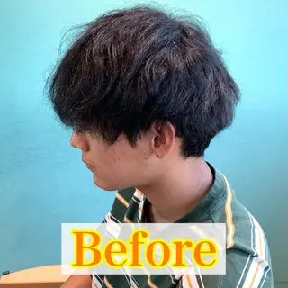 ショート カラー メンズ メンズパーマ&メンズ 縮毛矯正ならヒラノのヘアスタイル