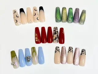 ネイル AURORA eyelash&nail salon アメ村店所属・Aurora Sakiのネイルデザイン