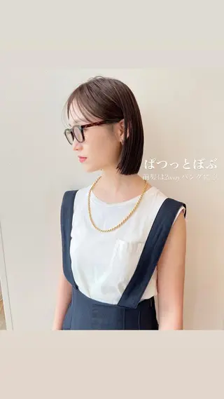 ショート カラー BELLA/天王寺/ 似合わせ/木浦心のヘアスタイル