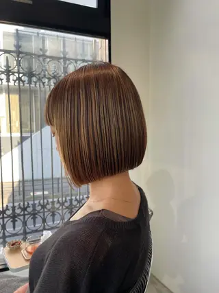 ミディアム 🪐SOURCE 塚口　シマブクロ🪐のヘアスタイル