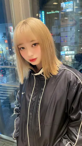 ミディアム ♡大人カワイイ hair♡徳井はやとのヘアスタイル