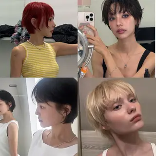 ショート SIKI所属・sliver siki/yuuのヘアスタイル