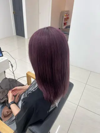 カラー Nanami little 渋谷のヘアスタイル