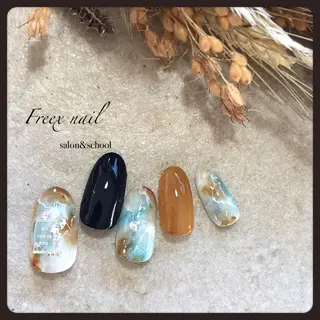 ネイル Freex nail所属・freex nail /ニュアンス/個性派のネイルデザイン