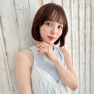 ショート 【ボブ、ミディアム、 髪質改善】浅川俊輝のヘアスタイル