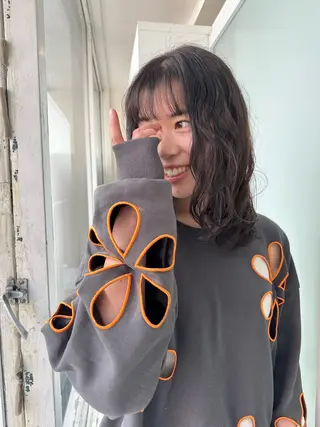 ミディアム カラー ヘアセット/艶カラー 💐nao.のヘアスタイル