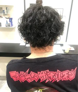 パーマ メンズ 丸尾 沙弥香のヘアスタイル