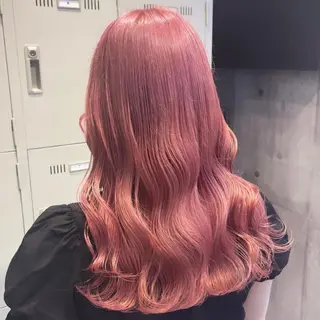 ロング カラー ヘアアレンジ メンズ 🌟🍒ハイトーン 韓国ヘア/ユウミのヘアスタイル