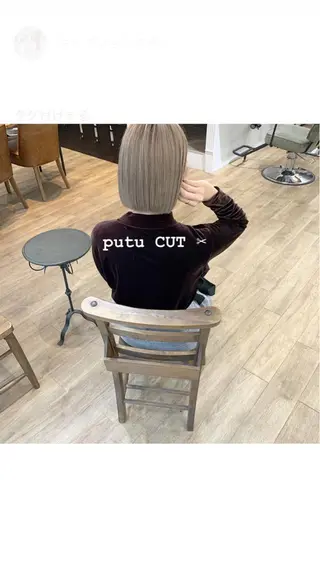 ショート カラー レイヤー/顔周り /AKARIのヘアスタイル