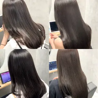 セミロング 透明感カラー特化/ 顔まわり特化/辻部のヘアスタイル