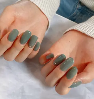 ネイル BURGUNDY keikoのネイルデザイン