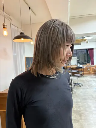 ミディアム カラー takada kohのヘアスタイル