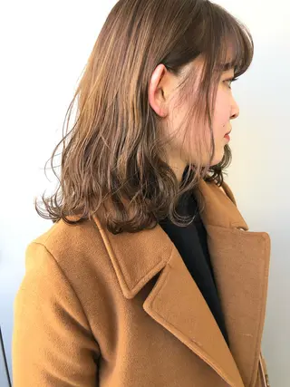 ミディアム カラー Nero✂︎ officialのヘアスタイル
