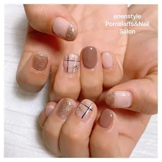 ミディアム ネイル 👑enen style👑のネイルデザイン