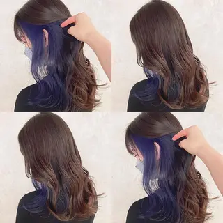 カラー 渋谷:インナーカラー ／🍒エリカ🍒のヘアスタイル