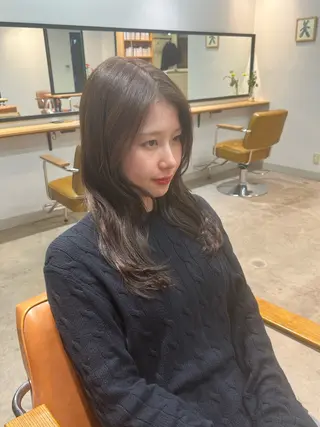 ロング 松村 愛輝のヘアスタイル