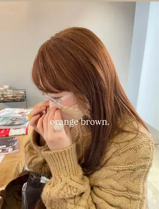 カラー CASANE所属・CASANE Rukaのヘアスタイル