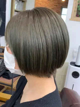 ショート カラー クセを最大限に活かす メンズパーマ奈良大祐のヘアスタイル