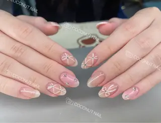 ネイル 神田 ココナッツのネイルデザイン