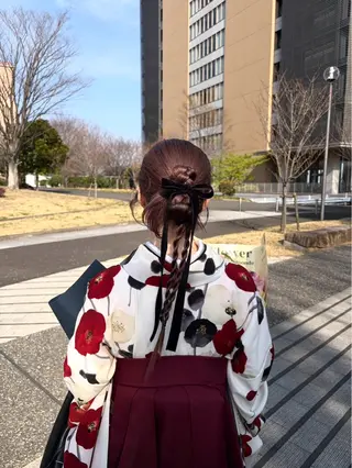 ヘアアレンジ 🫐 キナリ🫐のヘアスタイル