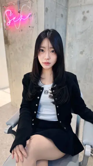 ロング Hello by Sea所属・髪質改善/縮毛矯正 /レイヤー/宮崎直弥のヘアスタイル