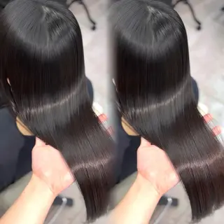 ロング カラー パーマ 🌸東中野/髪質改善 美髪矯正/櫻井🌸のヘアスタイル