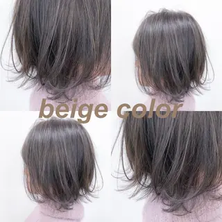 ミディアム カラー ヘアアレンジ メンズ キッズ ネイル マツエク・マツパ 💕トレンドうる艶髪 💕TUNE銀座のヘアスタイル