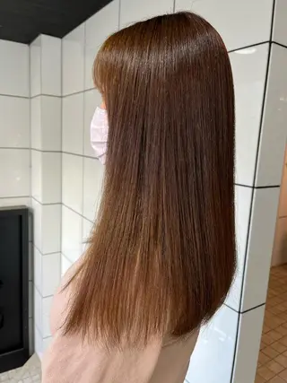 カラー カットパーマ 🌀あさみのヘアスタイル