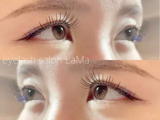 マツエク・マツパ LaMa Aのマツエク・マツパデザイン