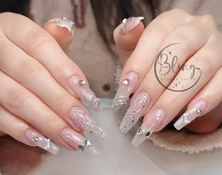 ロング カラー Bling Salonのネイルデザイン