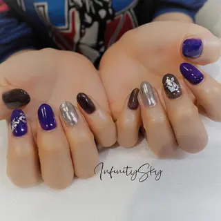 ネイル infinity skyのネイルデザイン